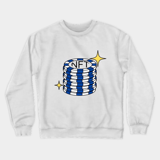 NFT Coins Crewneck Sweatshirt by kimbo11